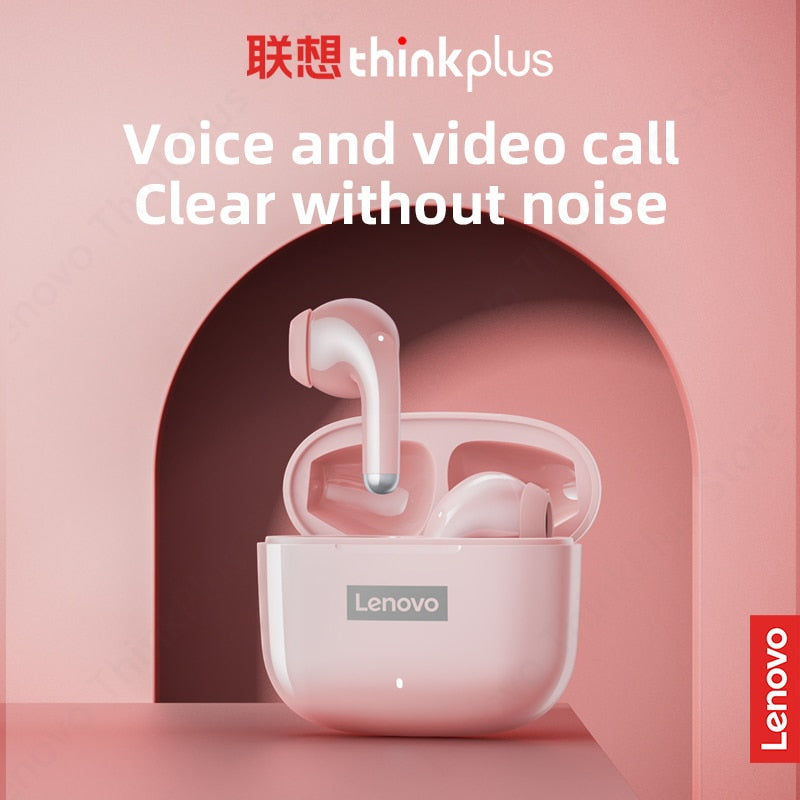 Fones de Ouvido Sem Fio Bluetooth Lenovo LP40...